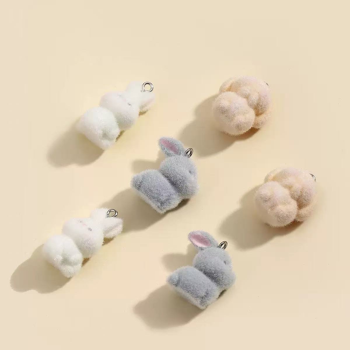 10pcs Flocking Little Rabbit R - Resin Art Diy Kit recension och pris
