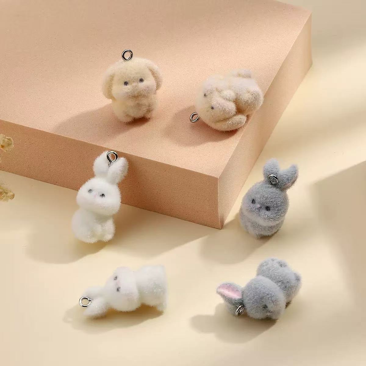 10pcs Flocking Little Rabbit R - Resin Art Diy Kit recension och pris