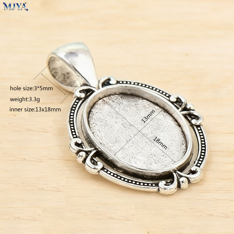 MJYA 10pcs Vintage Pendant Set - Resin Art Diy Kit recension och pris
