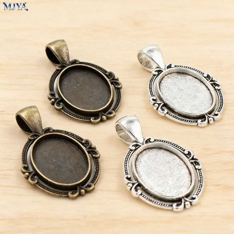MJYA 10pcs Vintage Pendant Set - Resin Art Diy Kit recension och pris