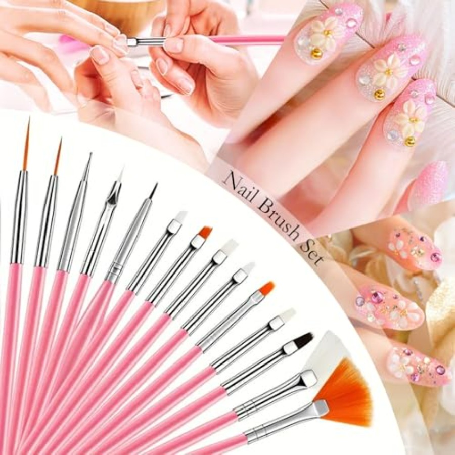 Nail Art Tools 24Pcs Set, 2 se - Resin Art Stand recension och pris