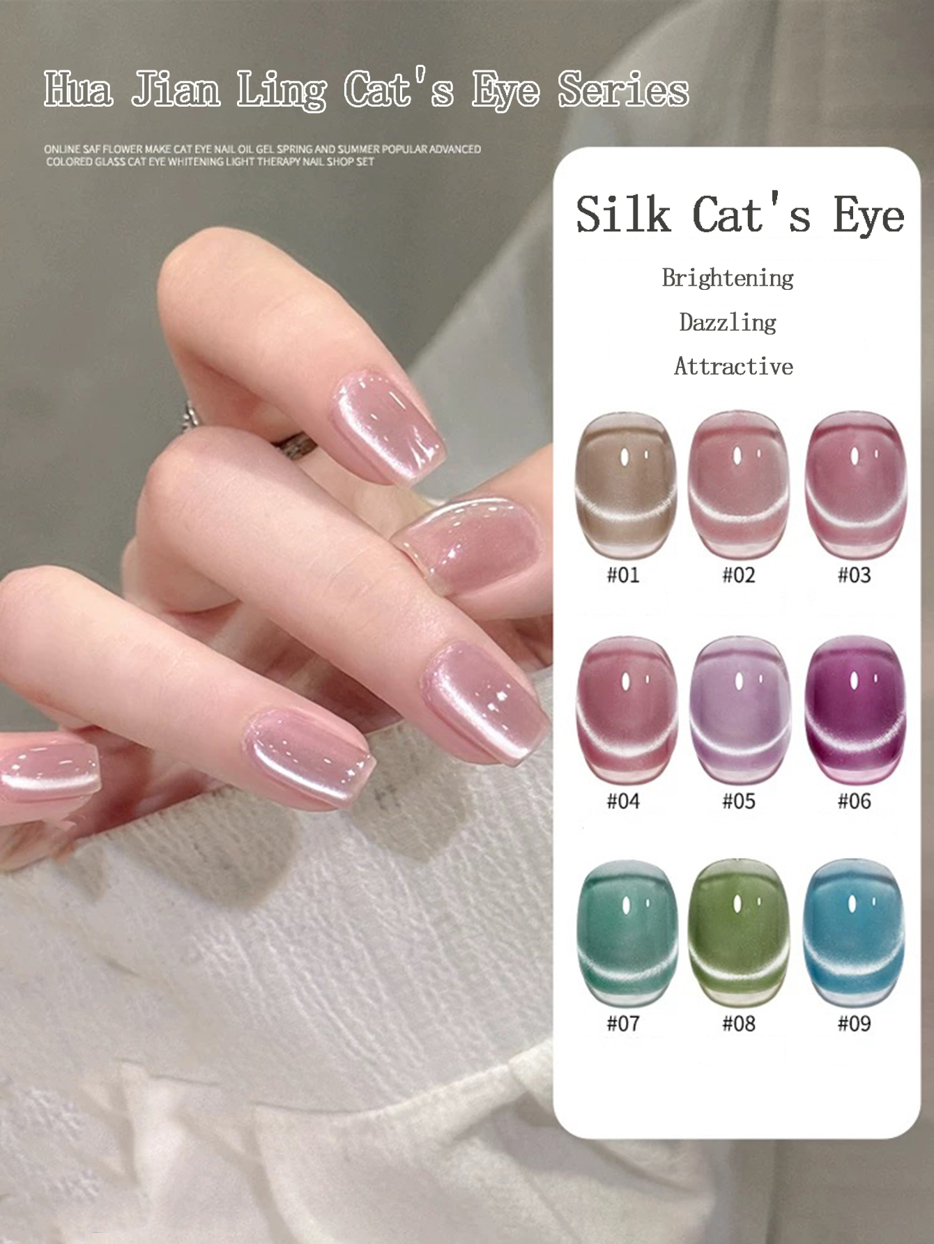 1-16PCS White Pink Ice Clear M - Resin Art Gel recension och pris