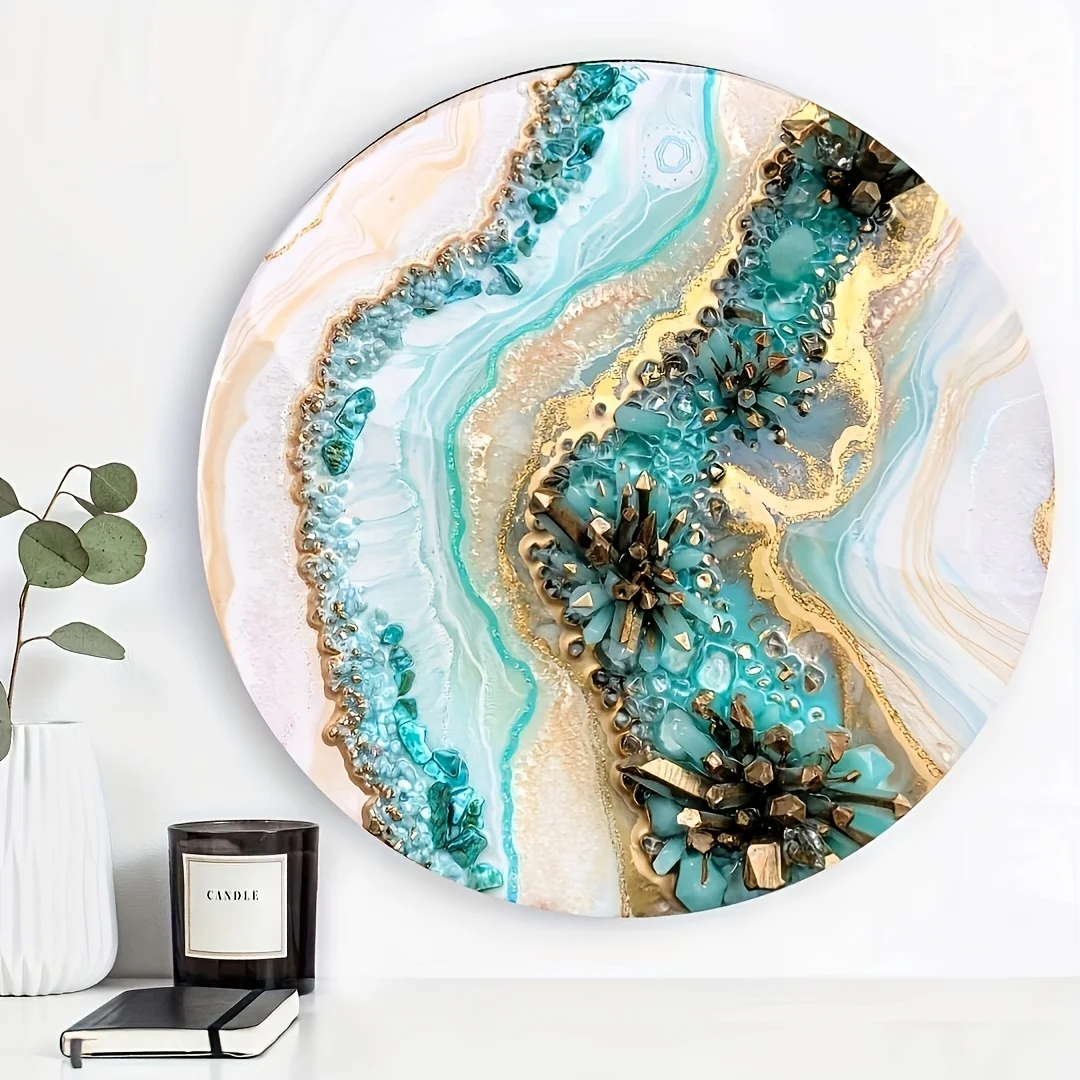 DIY Resin Round Table Silicone - Resin Art Gel recension och pris